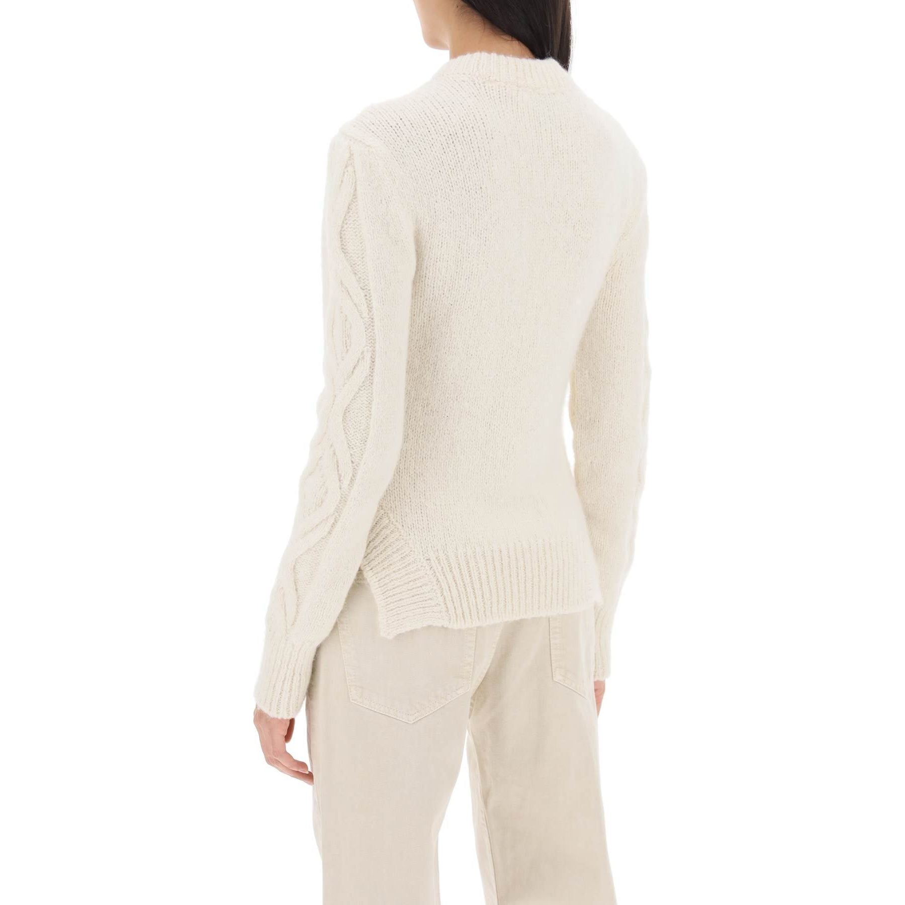 Elvy Cable Knit Sweater