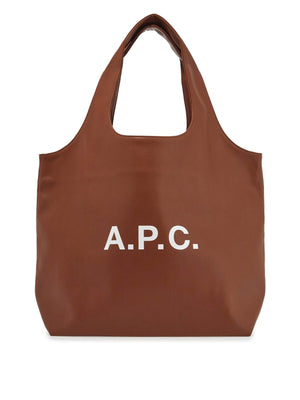 Ninon Monogram Canvas Tote Bag-A.P.C.-JOHN JULIA