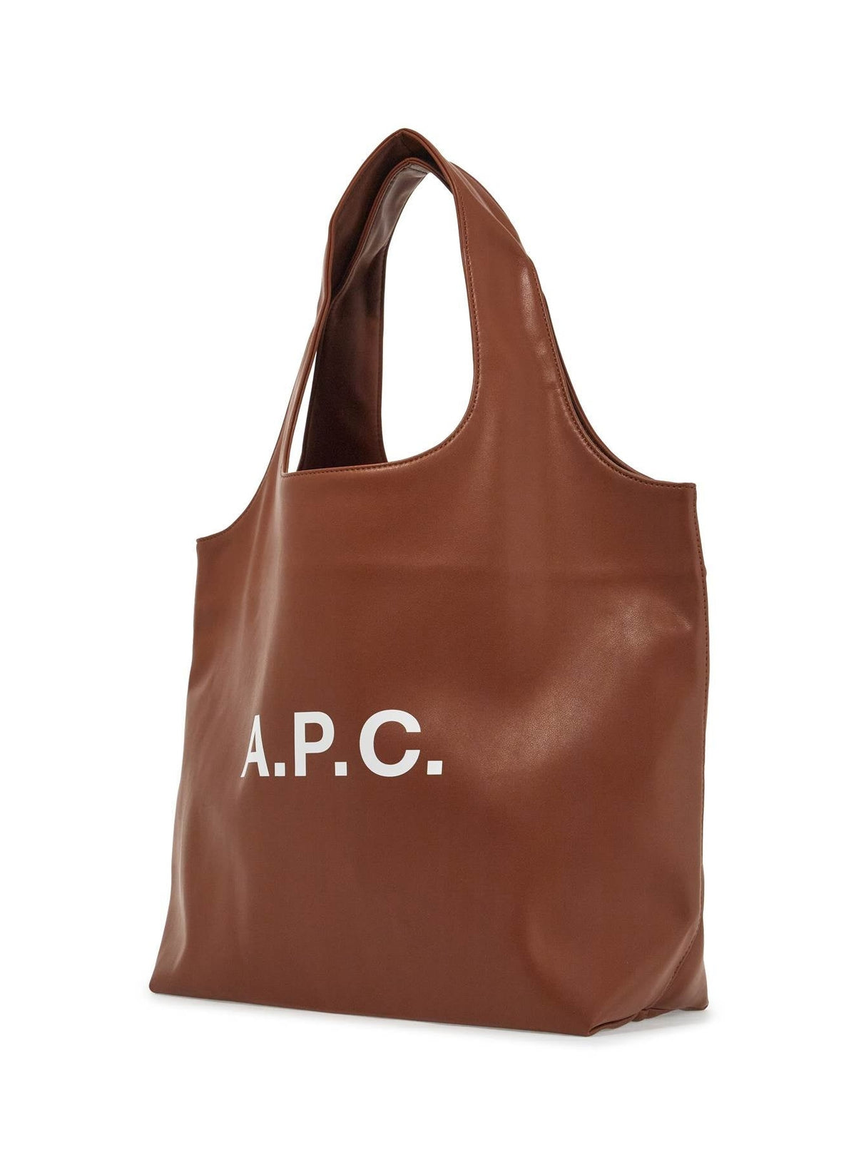 Ninon Monogram Canvas Tote Bag-A.P.C.-JOHN JULIA