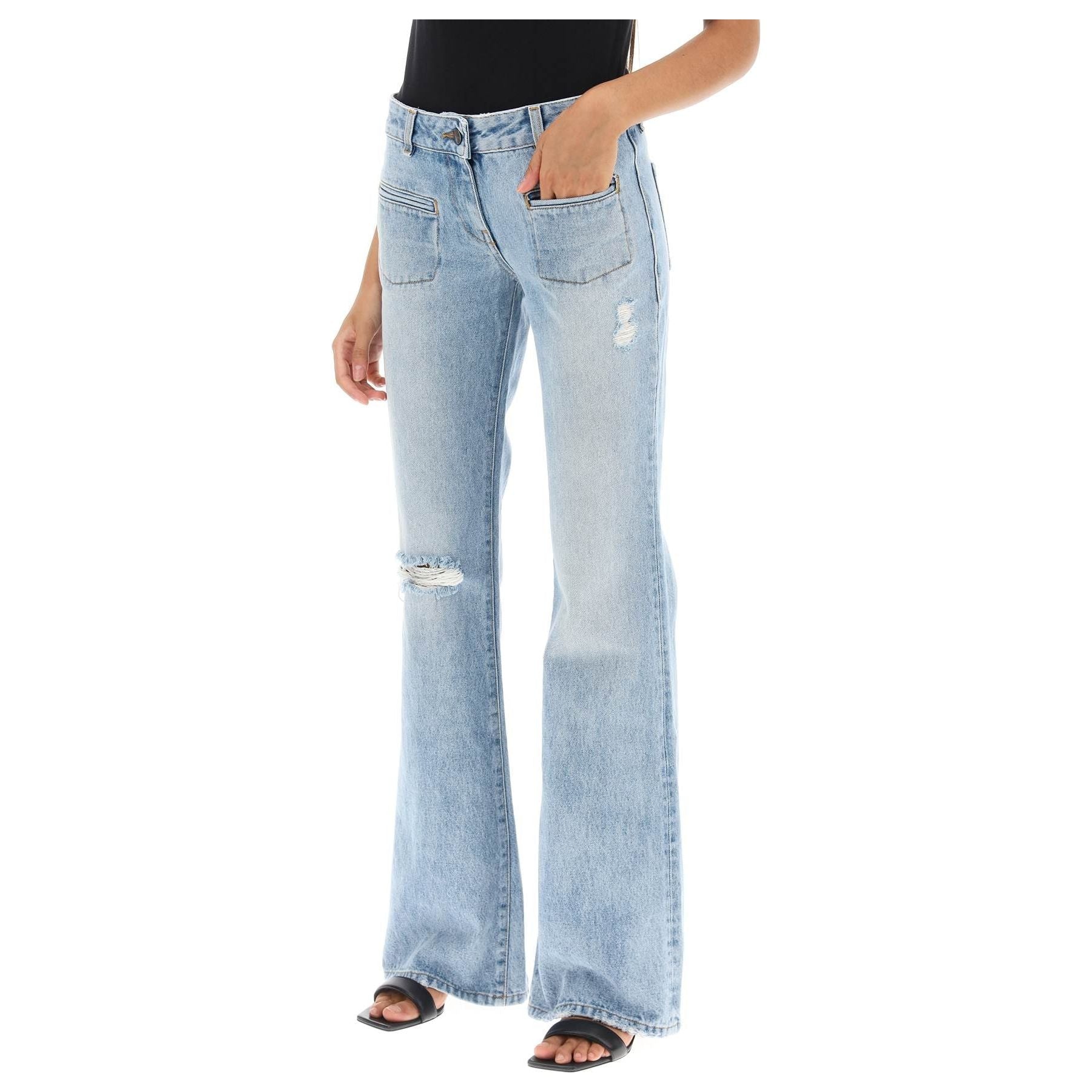 Low Rise Waist Bootcut Jeans