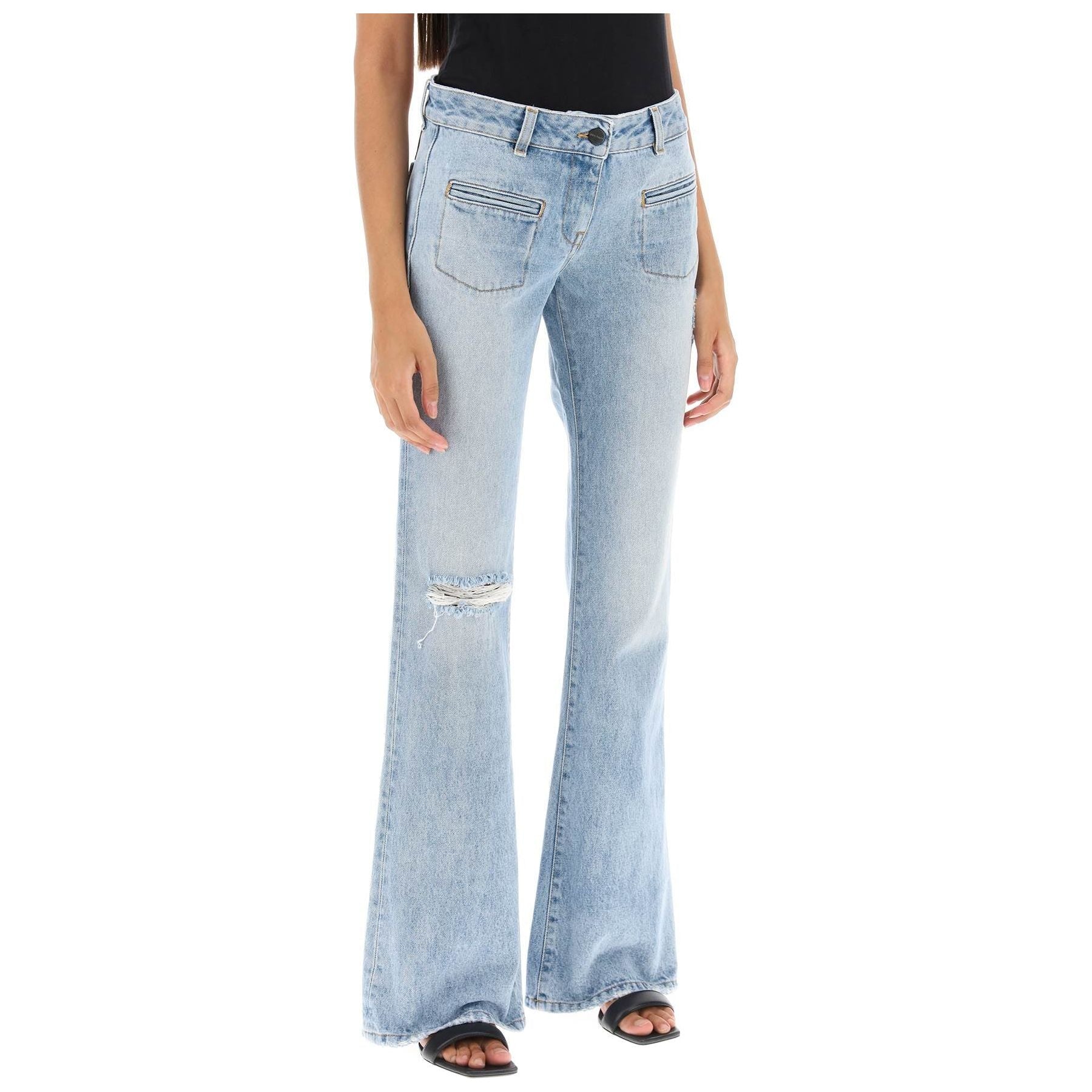 Low Rise Waist Bootcut Jeans
