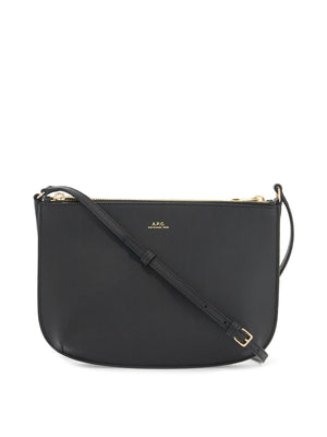 Sarah Quilted Crossbody Bag-A.P.C.-JOHN JULIA