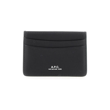 A.P.C.-André Leather Cardholder-JOHN JULIA