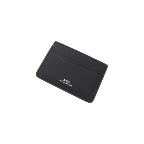 A.P.C.-André Leather Cardholder-JOHN JULIA