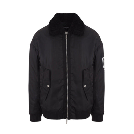 Padded Nylon Bomber Jacket-DSQUARED2-JOHN JULIA