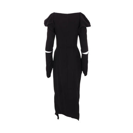 Panther Viscose Draped Dress-VIVIENNE WESTWOOD-JOHN JULIA