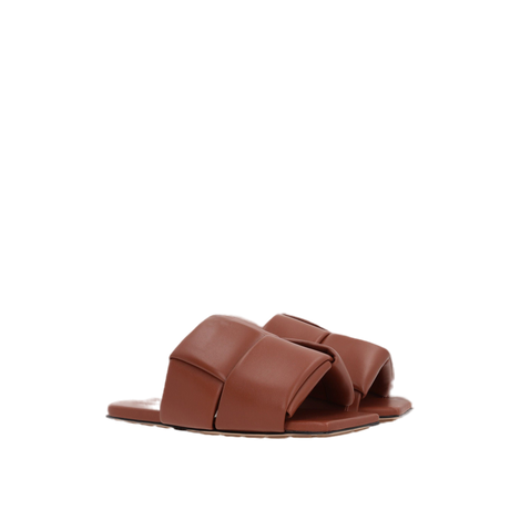 Patch Slide Sandals in Padded Maxi Intrecciato Nappa-BOTTEGA VENETA-JOHN JULIA