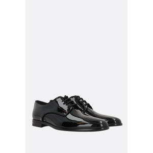 Patent Leather Derby Shoes-DOLCE&GABBANA-JOHN JULIA