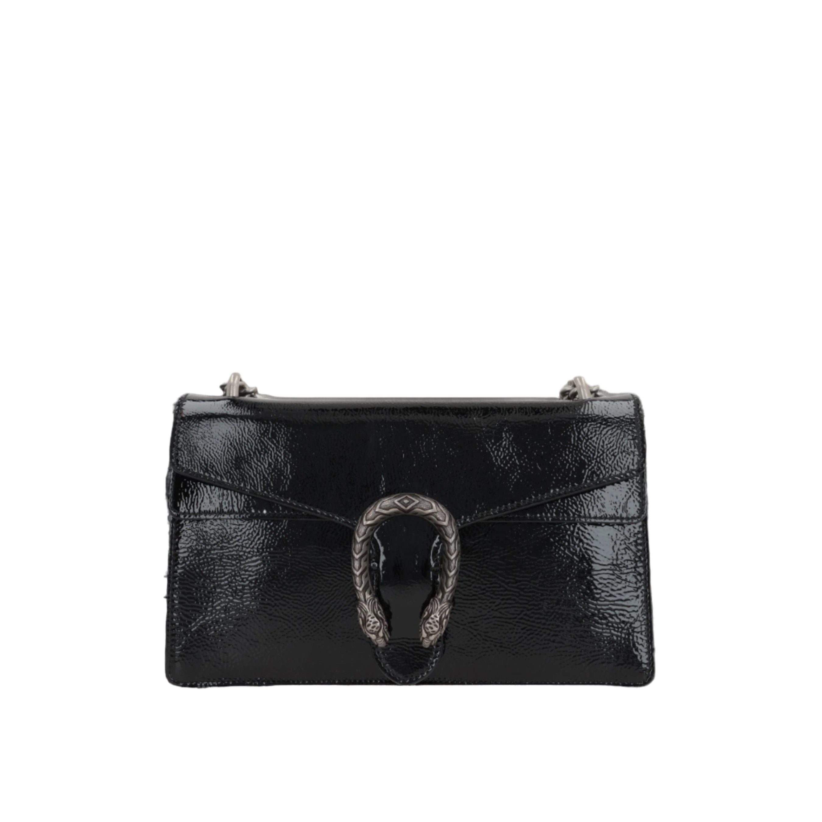 Patent Leather Dionysus Small Shoulder Bag-GUCCI-JOHN JULIA