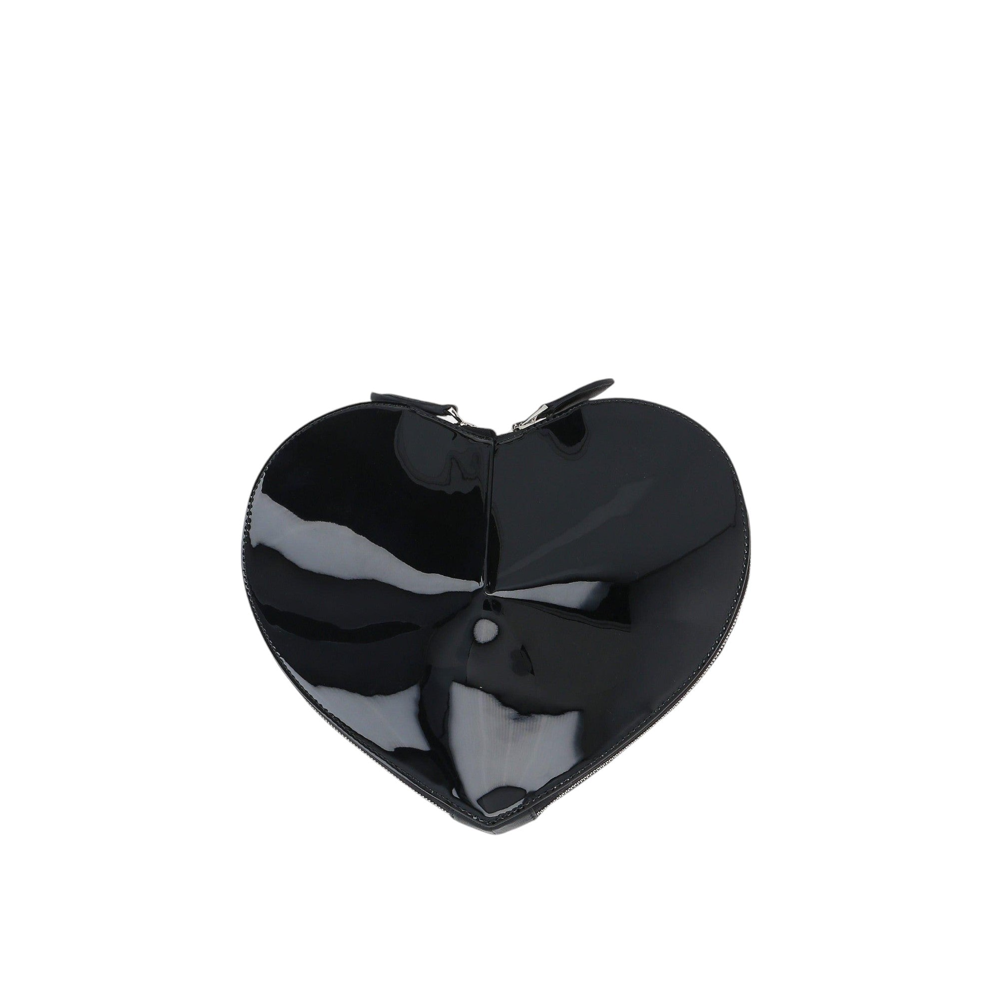 Patent Leather Heart Shoulder Bag-ALAÏA-JOHN JULIA