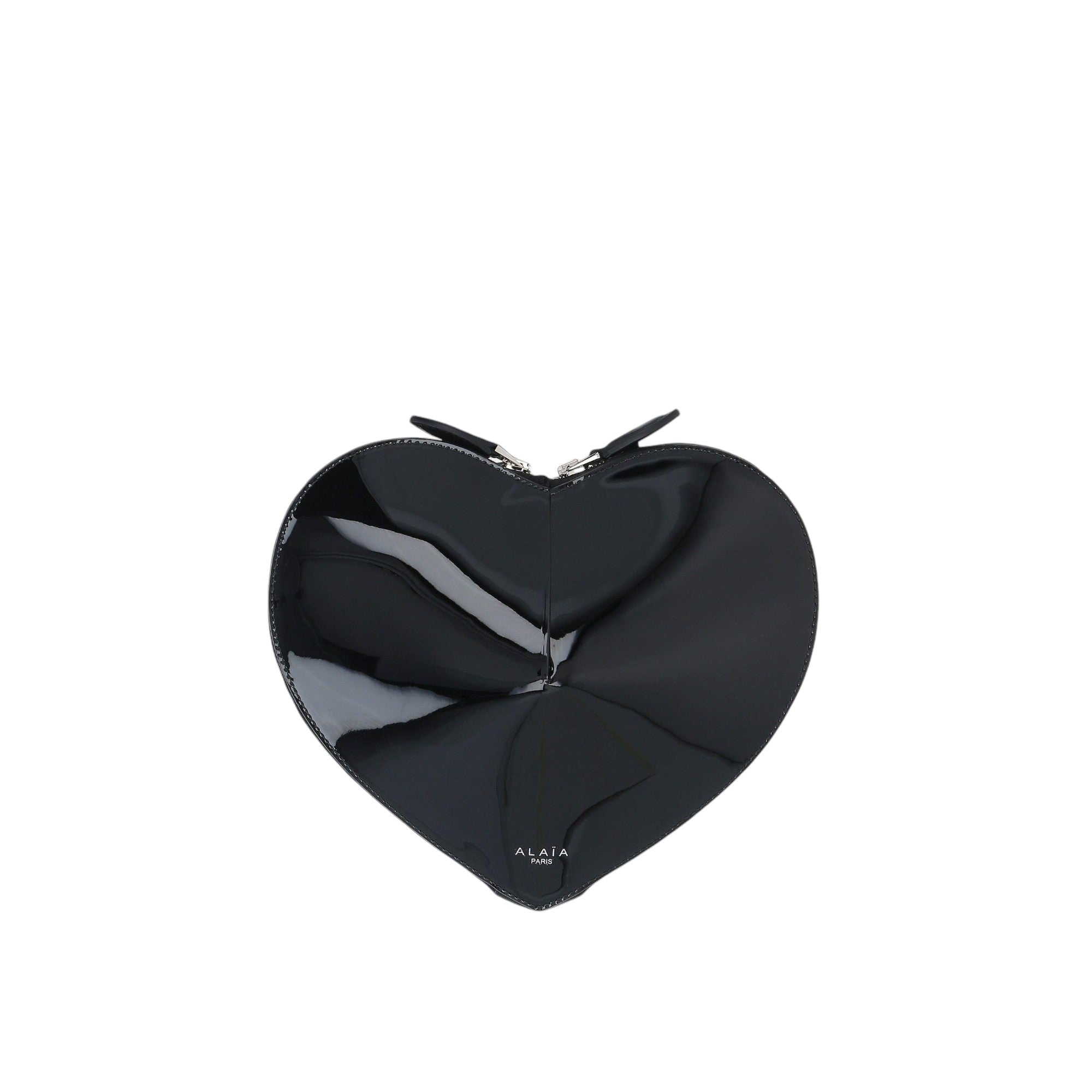 Patent Leather Heart Shoulder Bag-ALAÏA-JOHN JULIA