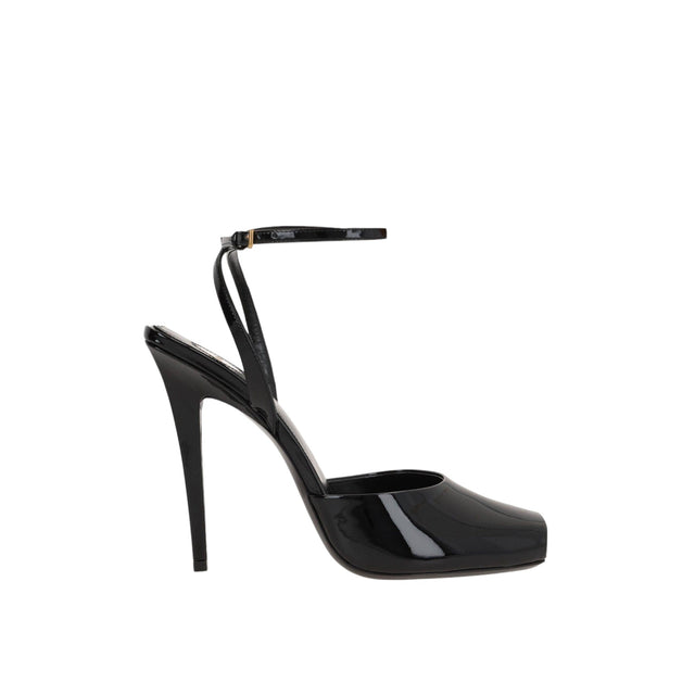 Patent Leather Le Scandal Sandals-SAINT LAURENT-JOHN JULIA