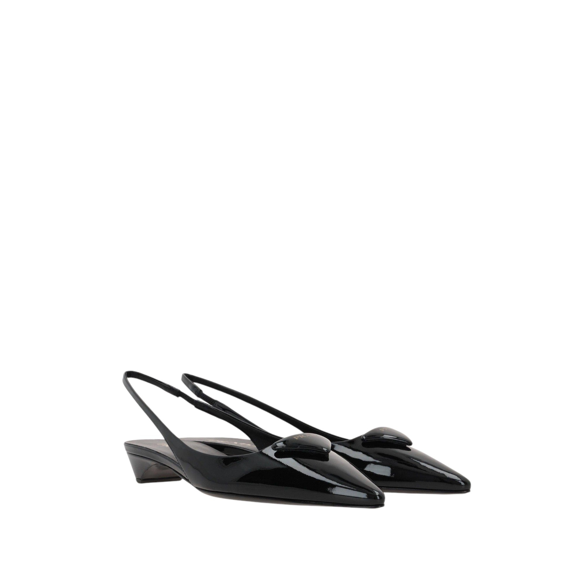 Patent Leather Slingbacks-PRADA-JOHN JULIA