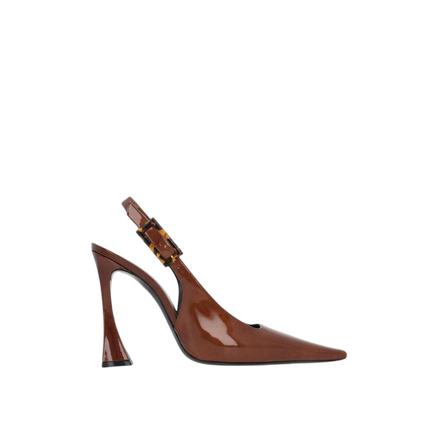 Patent Leather Slingbacks-SAINT LAURENT-JOHN JULIA