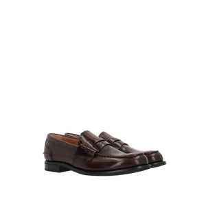 Pembrey Loafers in Polished Fumé Leather-CHURCH'S-JOHN JULIA