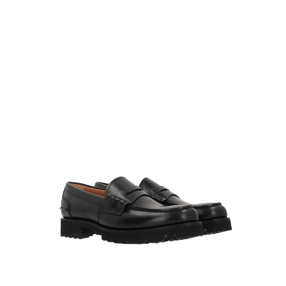 Pembrey T2 Loafers in Rois Brushed Leather-CHURCH'S-JOHN JULIA