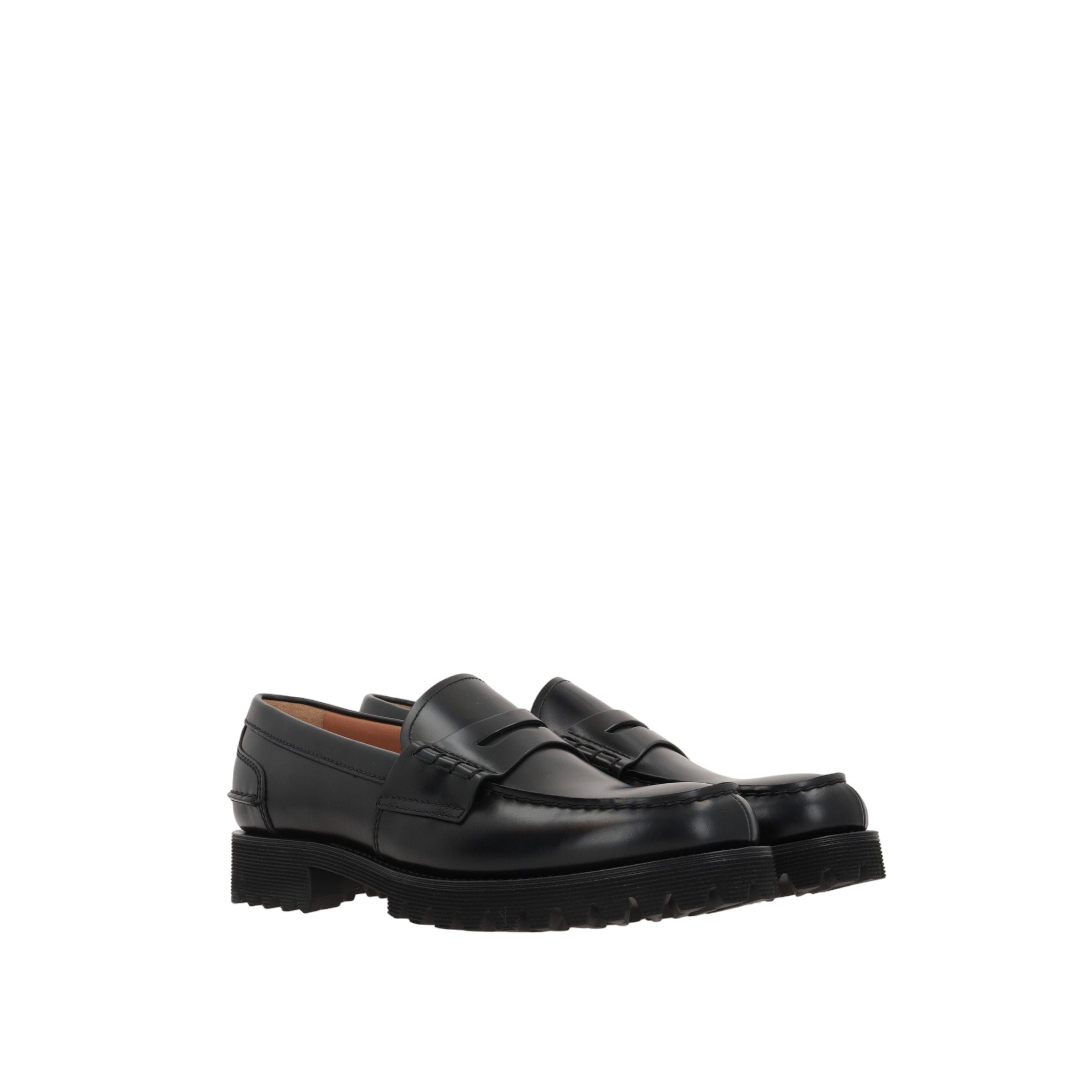 Pembrey T2 Loafers in Rois Brushed Leather-CHURCH'S-JOHN JULIA