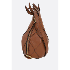 Pineapple Grainy Leather Shoulder Bag-CHLOÉ-JOHN JULIA