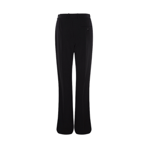 Pinstripe Twill Straight-leg Pants-BALENCIAGA-JOHN JULIA