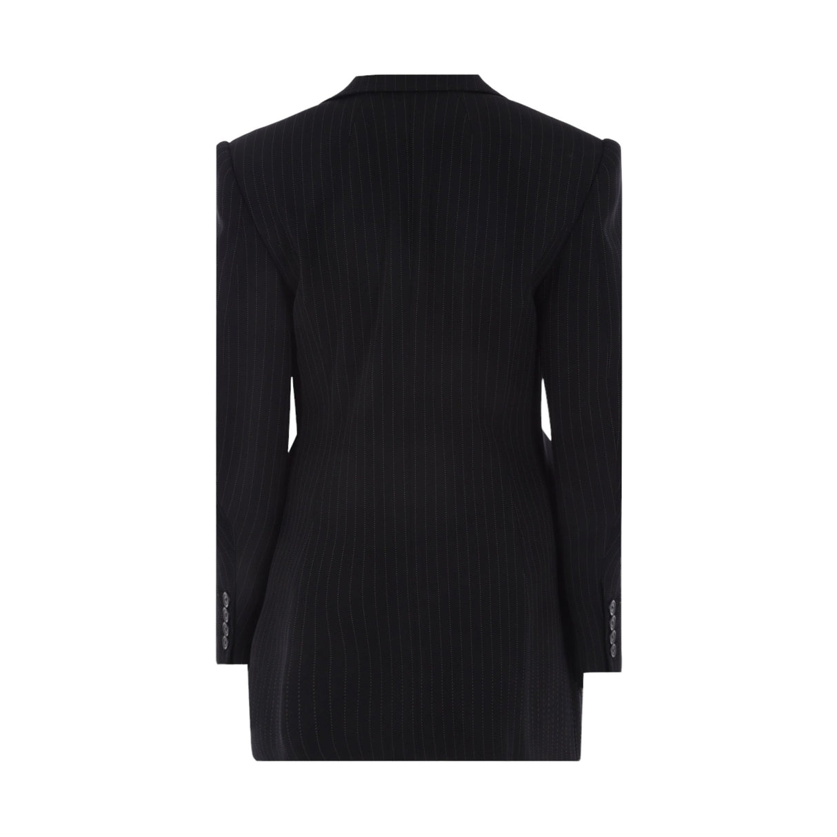 Pinstripe Twill Tailoring Oversized Jacket-BALENCIAGA-JOHN JULIA