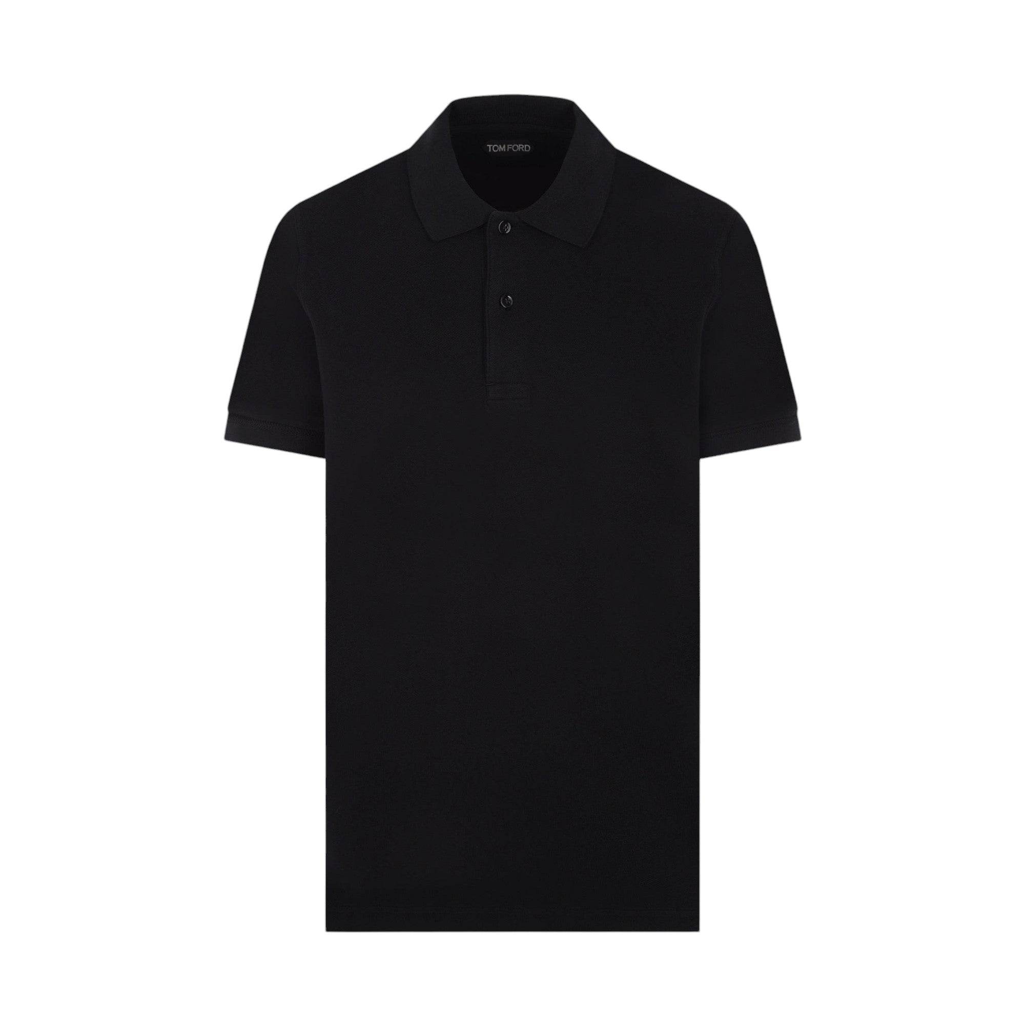 Piquet Polo Shirt-TOM FORD-JOHN JULIA