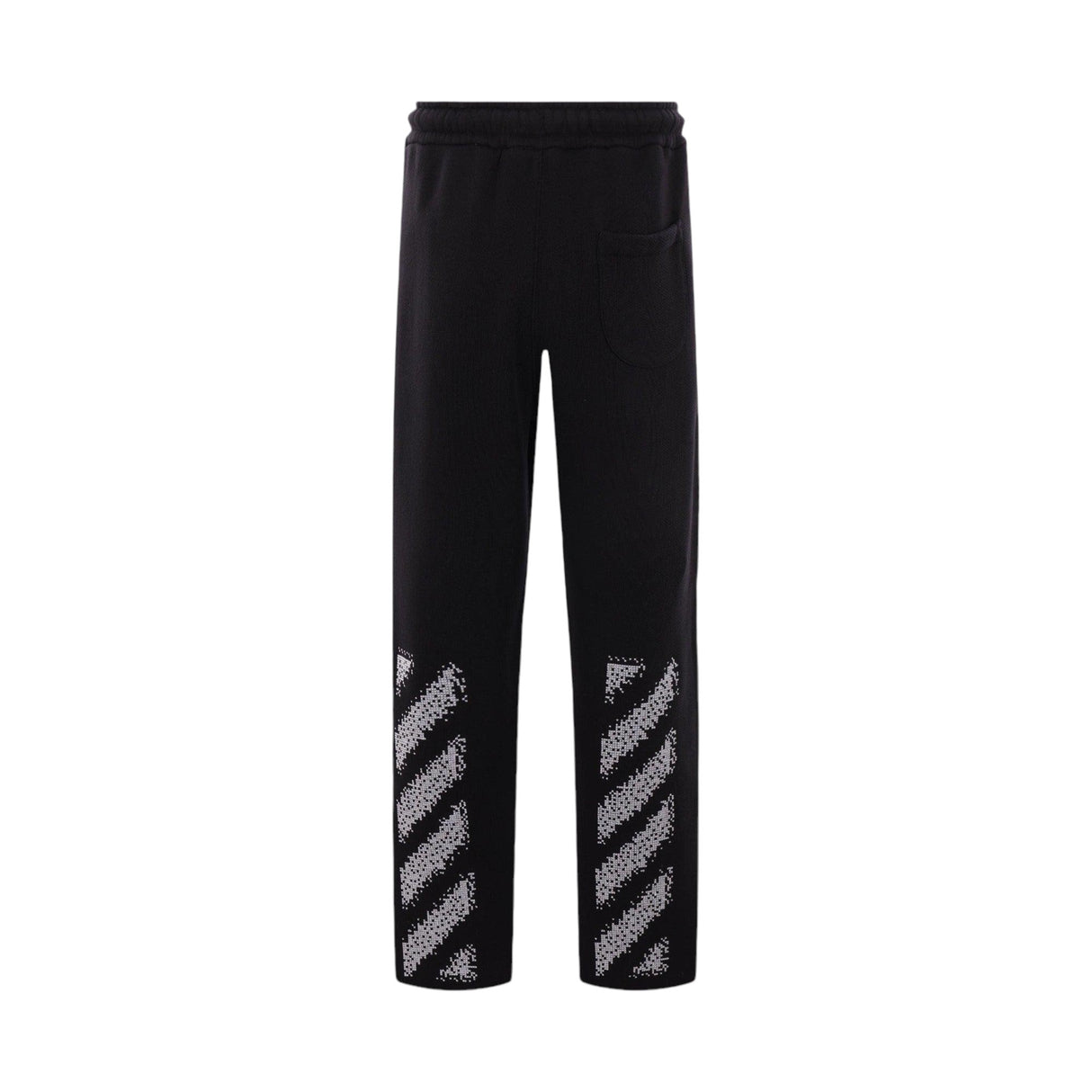 Pixel Diag Jersey Joggers-OFF-WHITE-JOHN JULIA