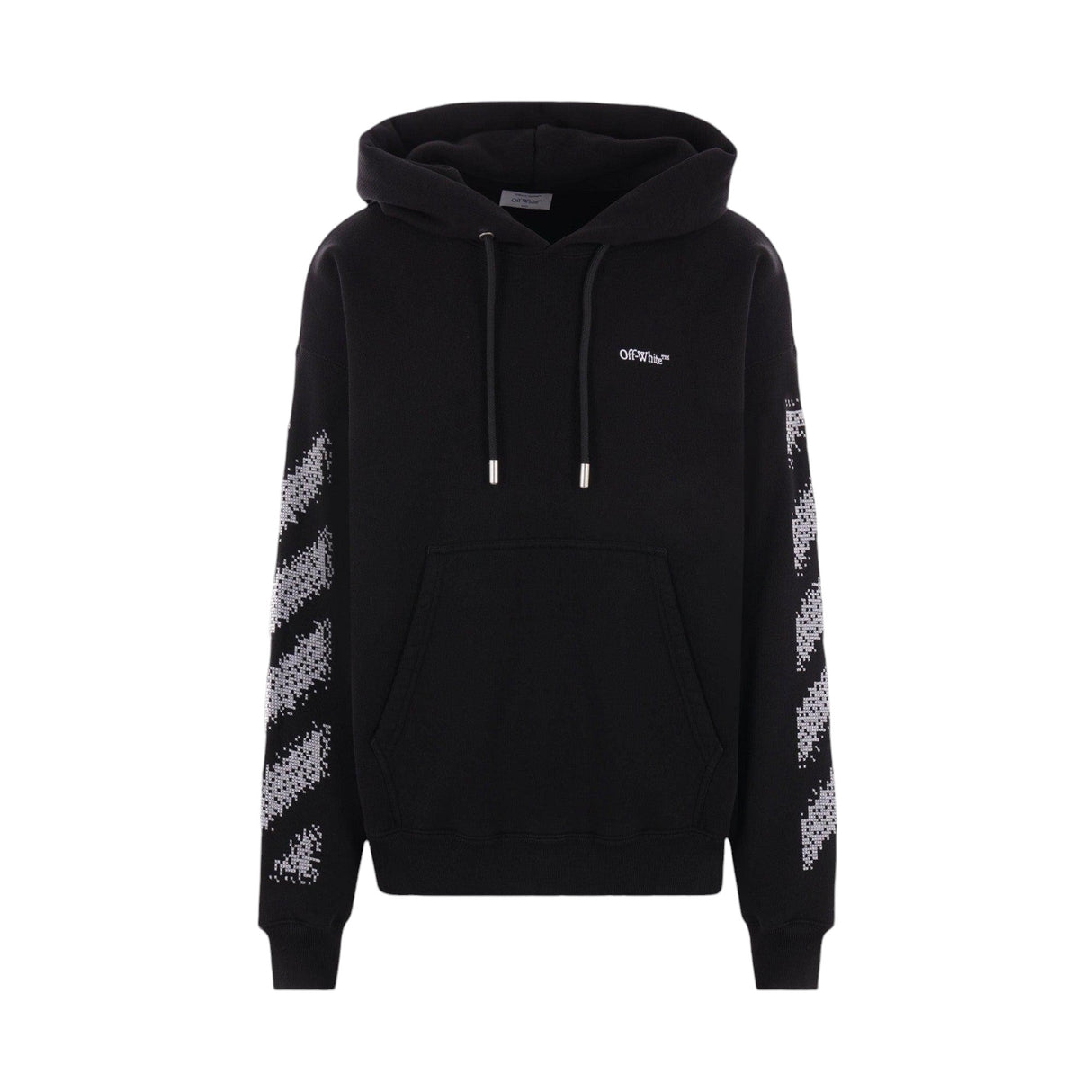 Pixel Diag Skate Jersey Hoodie-OFF-WHITE-JOHN JULIA