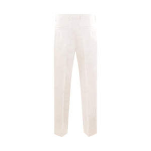 Pleated-fit Gabardine Pants-ZEGNA-JOHN JULIA