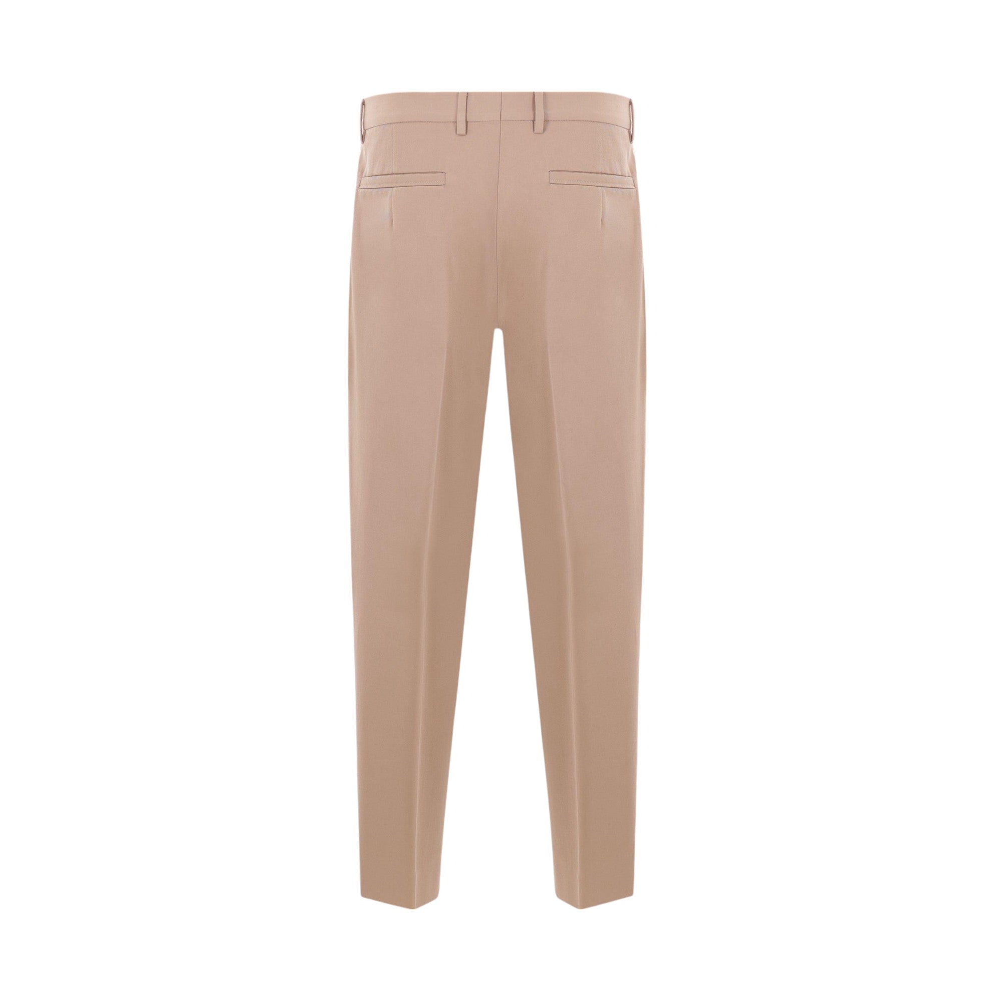 Pleated-fit Gabardine Trousers-ZEGNA-JOHN JULIA