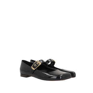 Polly Patent Leather Mary-jane Ballerinas-CHLOÉ-JOHN JULIA