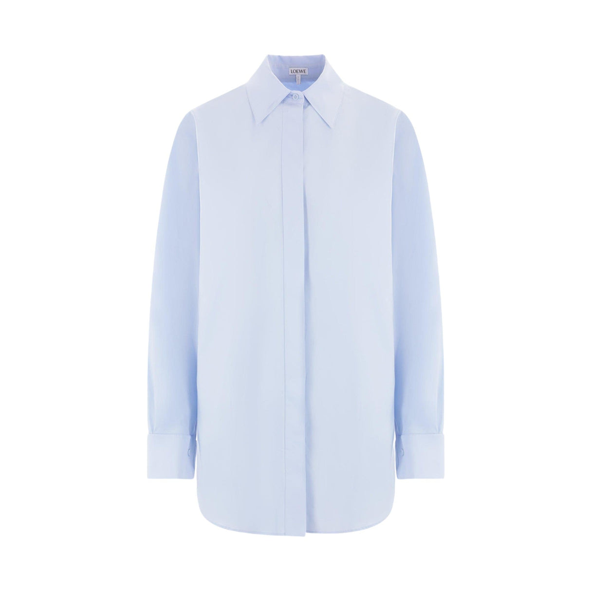 Poplin Draped Shirt-LOEWE-JOHN JULIA