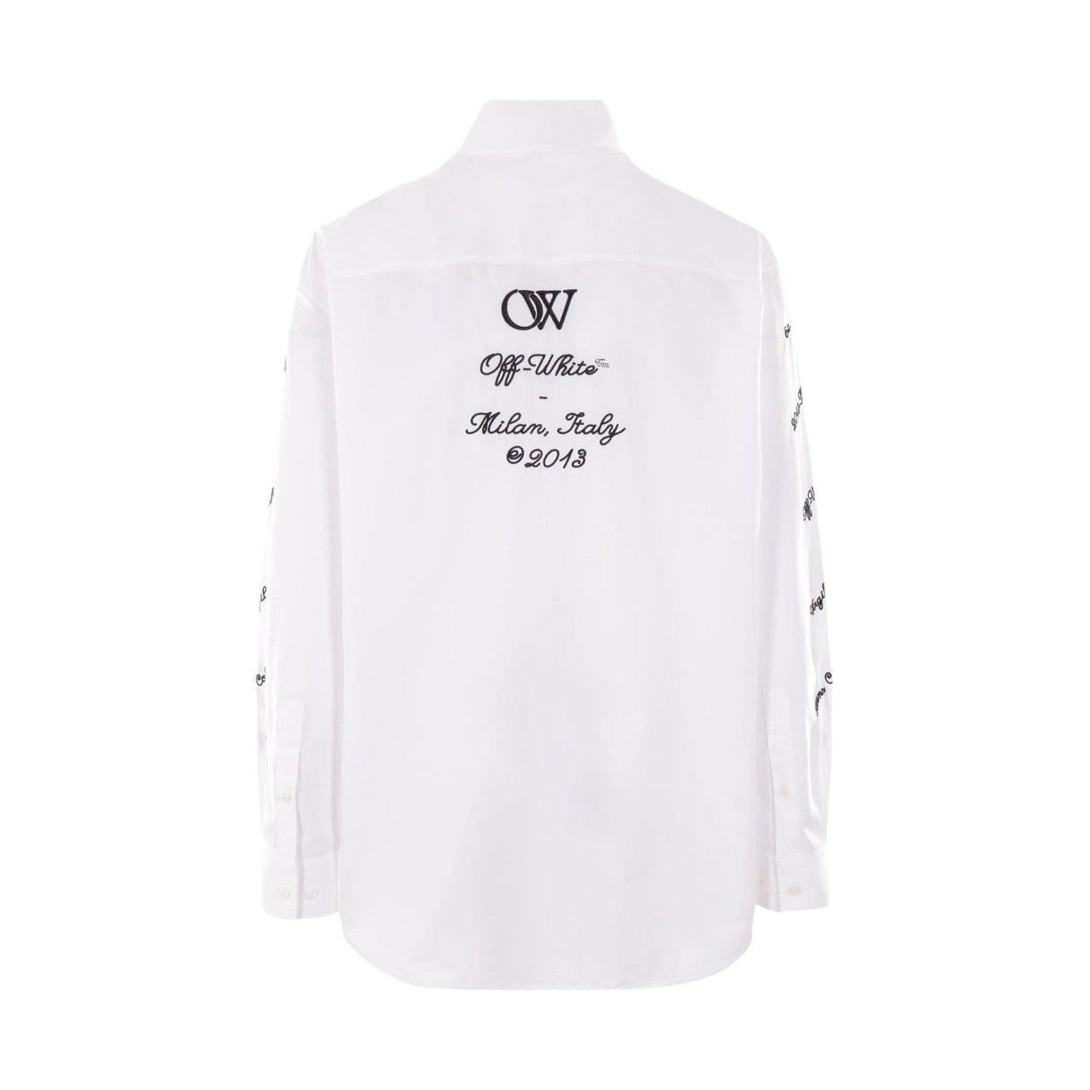 Poplin Oversized Shirt-OFF-WHITE-JOHN JULIA