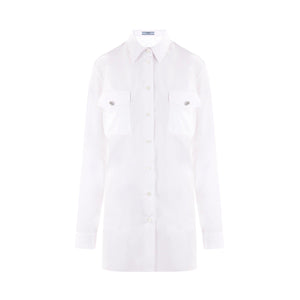 Poplin Oversized Shirt-PRADA-JOHN JULIA