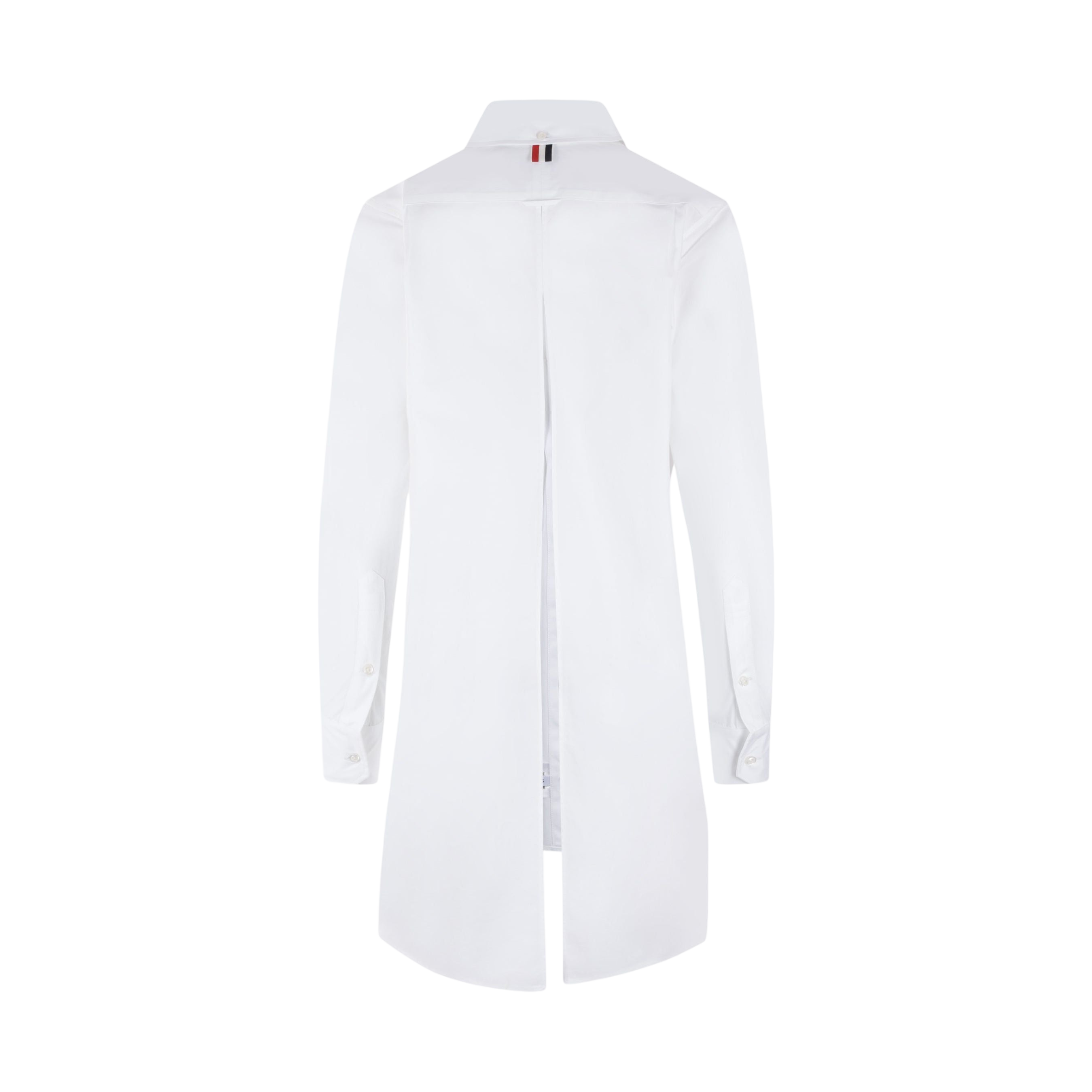 Poplin Oversized Shirt-THOM BROWNE-JOHN JULIA