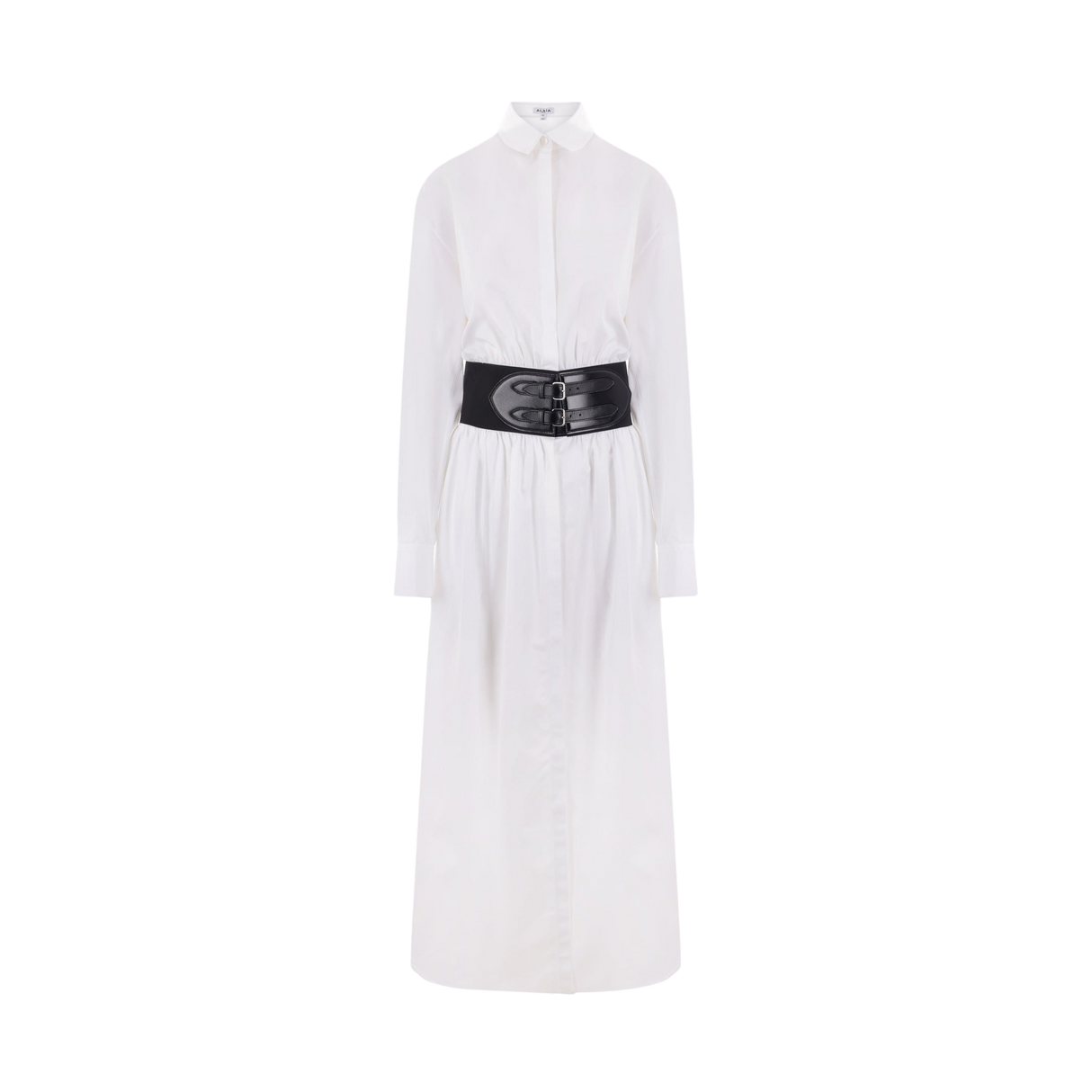 Poplin Shirt Dress-ALAÏA-JOHN JULIA