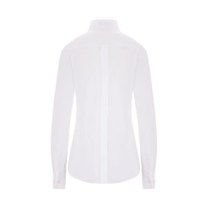 Poplin Shirt With Piquet Bib-EDEN PARK-JOHN JULIA