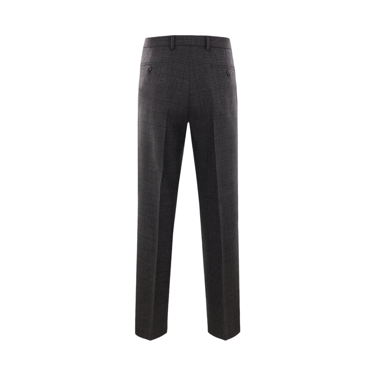 Prince Of Wales Wool Trousers-PRADA-JOHN JULIA