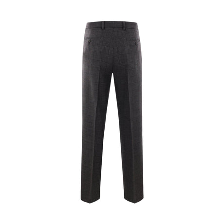 Prince Of Wales Wool Trousers-PRADA-JOHN JULIA