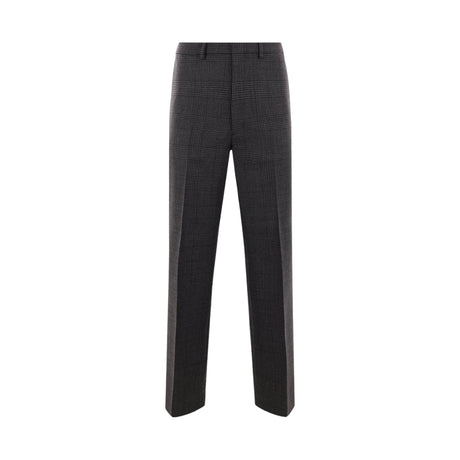 Prince Of Wales Wool Trousers-PRADA-JOHN JULIA