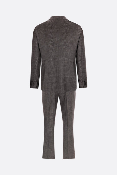 Prince Of Wales Wool Two-piece Suit-TAGLIATORE-JOHN JULIA