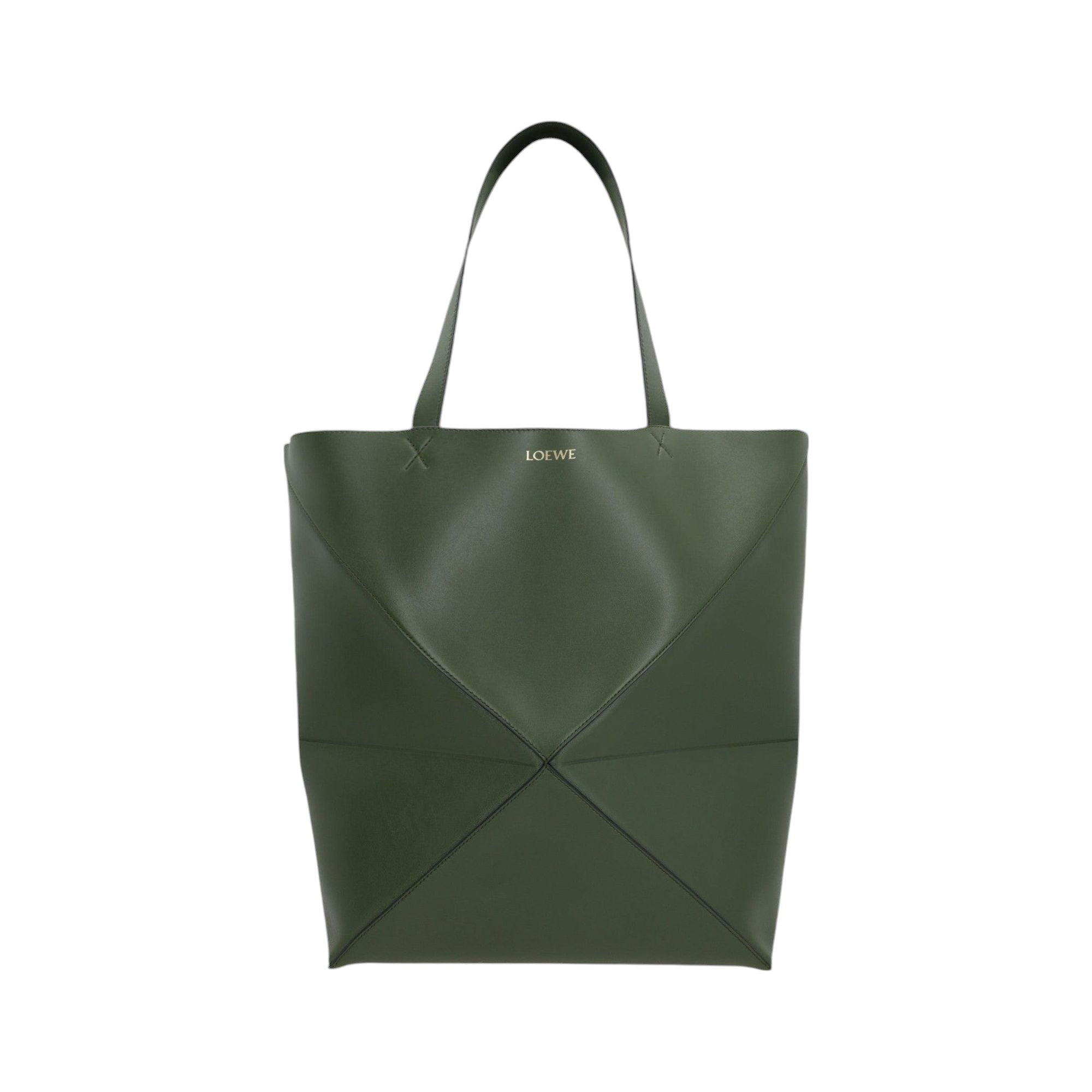 Puzzle Fold XL Smooth Leather Tote-LOEWE-JOHN JULIA