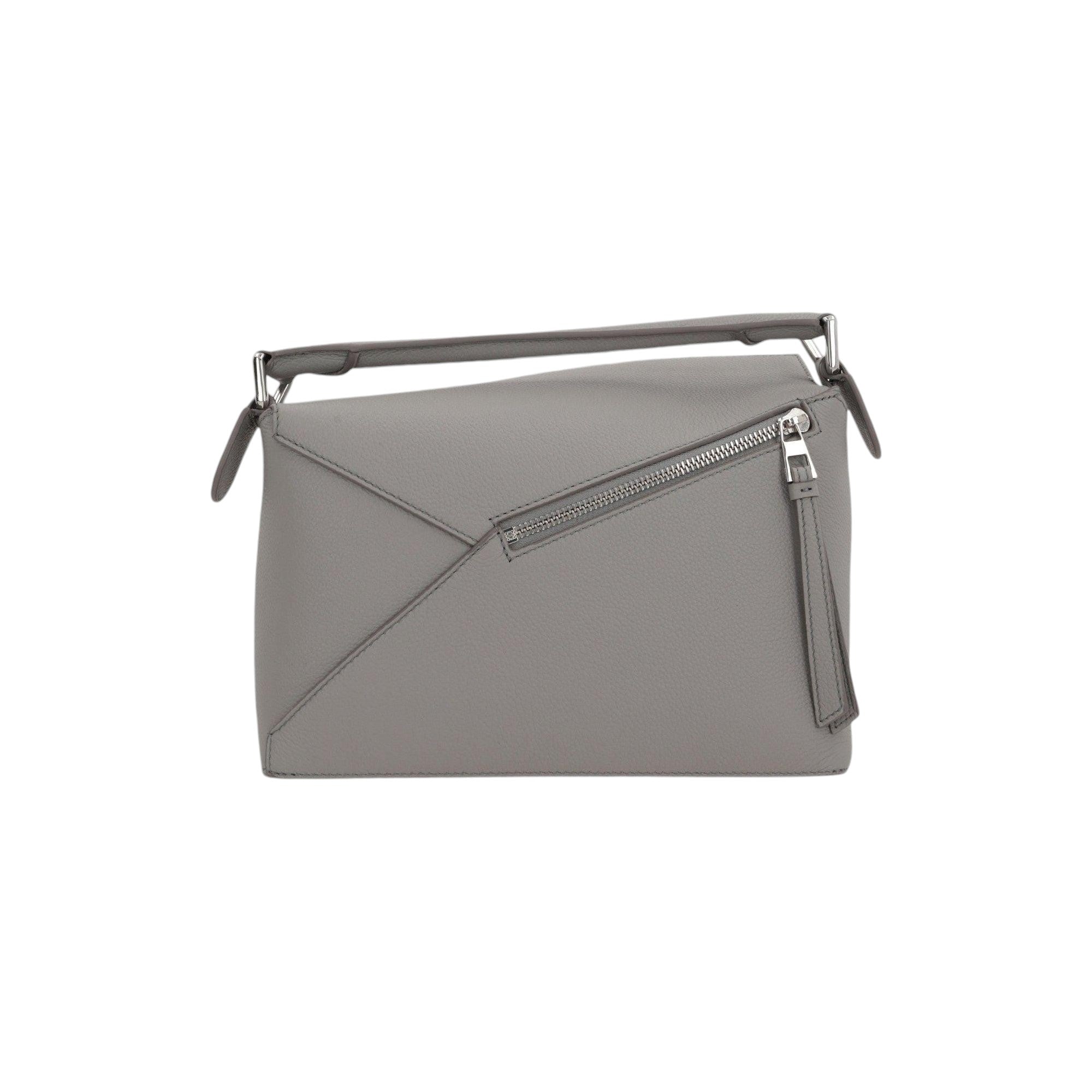 Puzzle Small Grainy Leather Handbag-LOEWE-JOHN JULIA