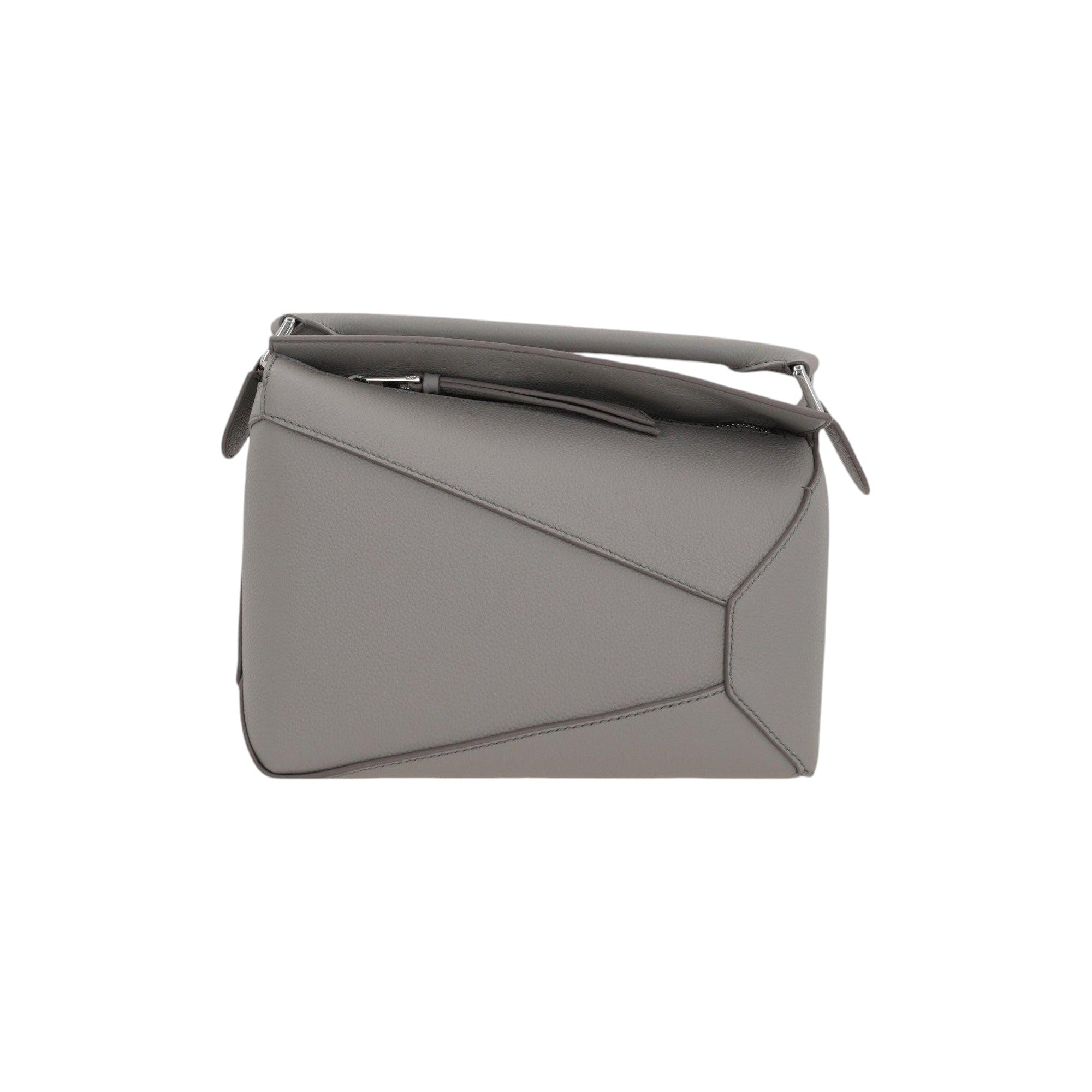 Puzzle Small Grainy Leather Handbag-LOEWE-JOHN JULIA