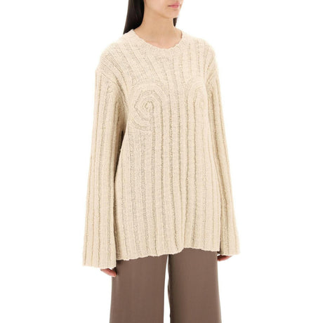 Cirra Ribbed Knit Pullover.