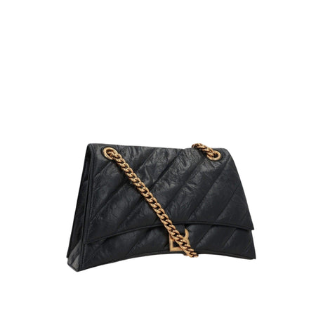 Quilted Crush Leather Shoulder Bag-BALENCIAGA-JOHN JULIA