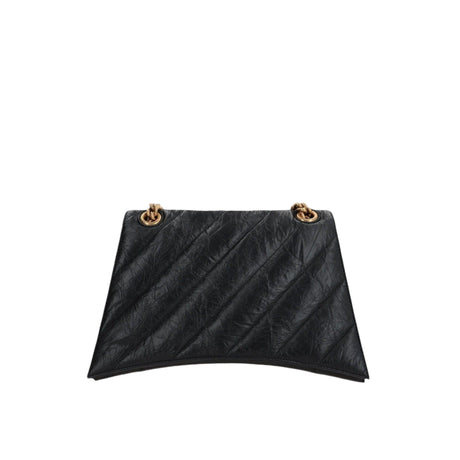 Quilted Crush Leather Shoulder Bag-BALENCIAGA-JOHN JULIA