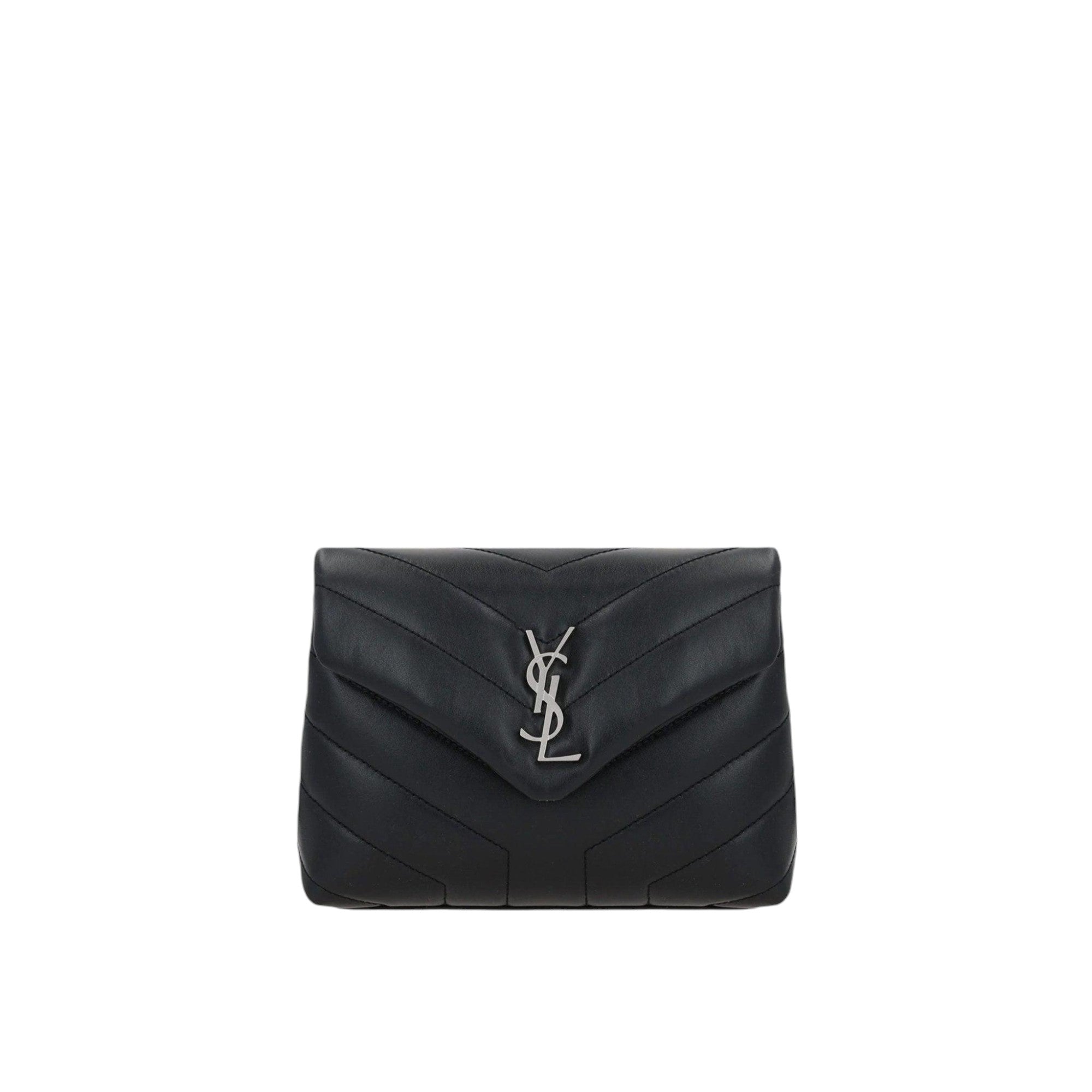 Quilted Leather Crossbody Bag-SAINT LAURENT-JOHN JULIA