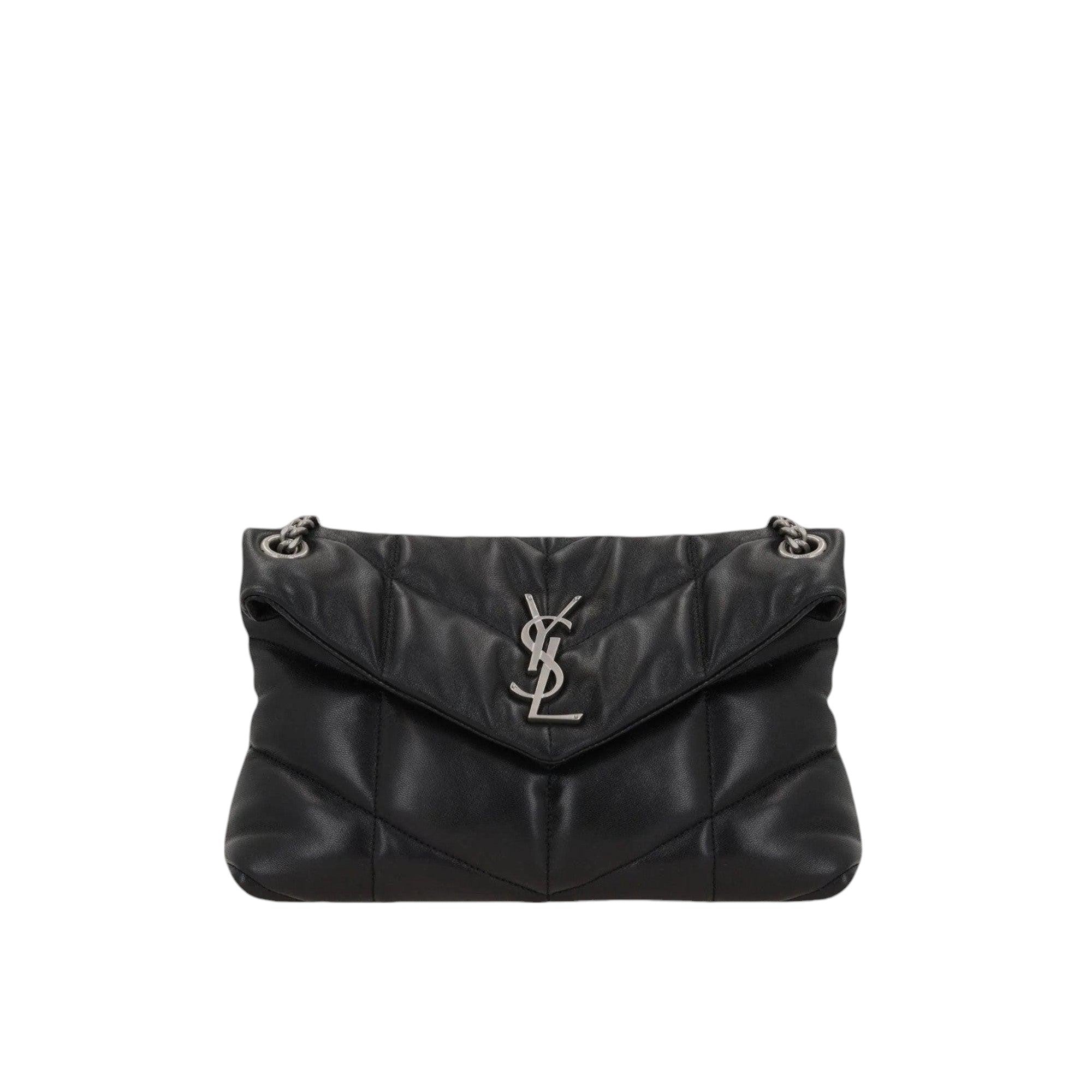 Quilted Nappa Puffer Shoulder Bag-SAINT LAURENT-JOHN JULIA