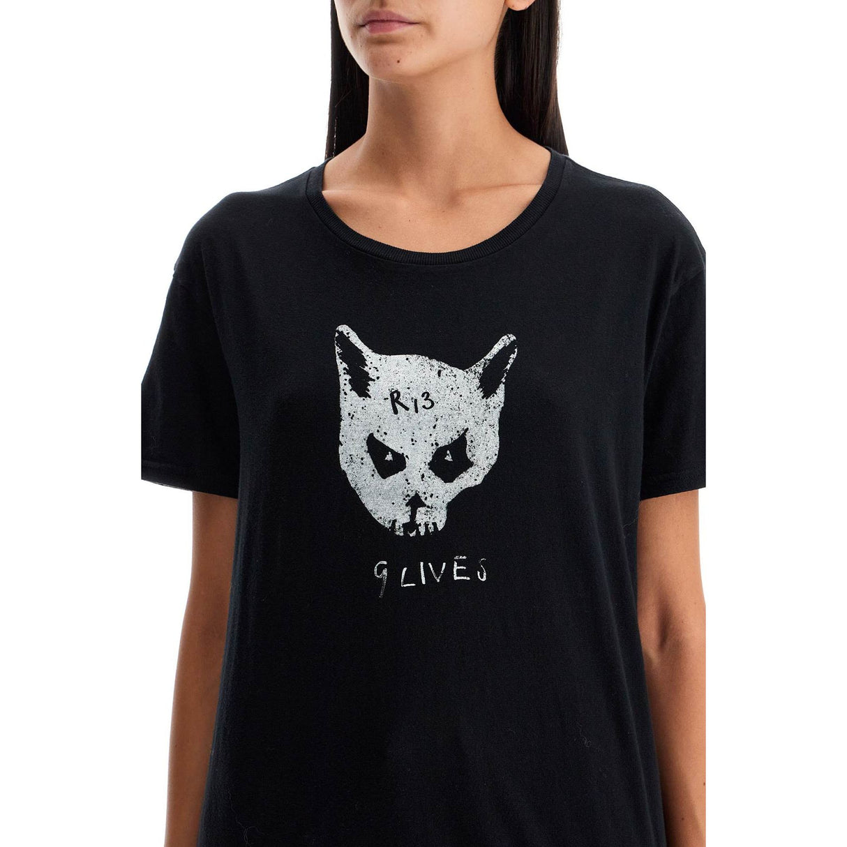 Cotton and Cashmere Nine Lives T-Shirt