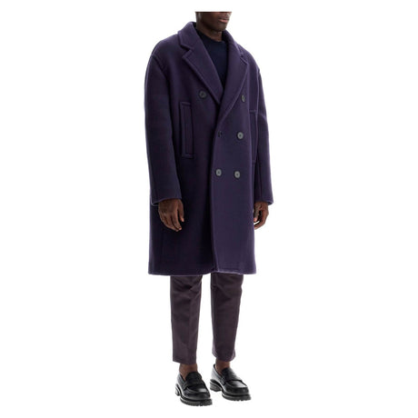 LANVIN-Double Breasted Wool Coat -JOHN JULIA.